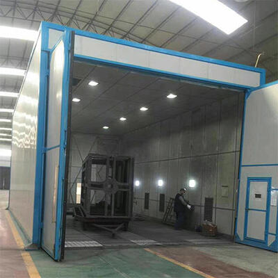 鑫百通大型喷砂房设备介绍