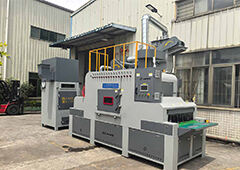 输送式自动喷砂机工作原理是什么？