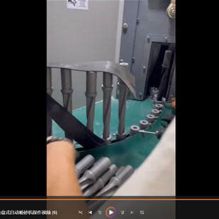 云南客户案例：五金件钻头转盘式喷砂机工作视频