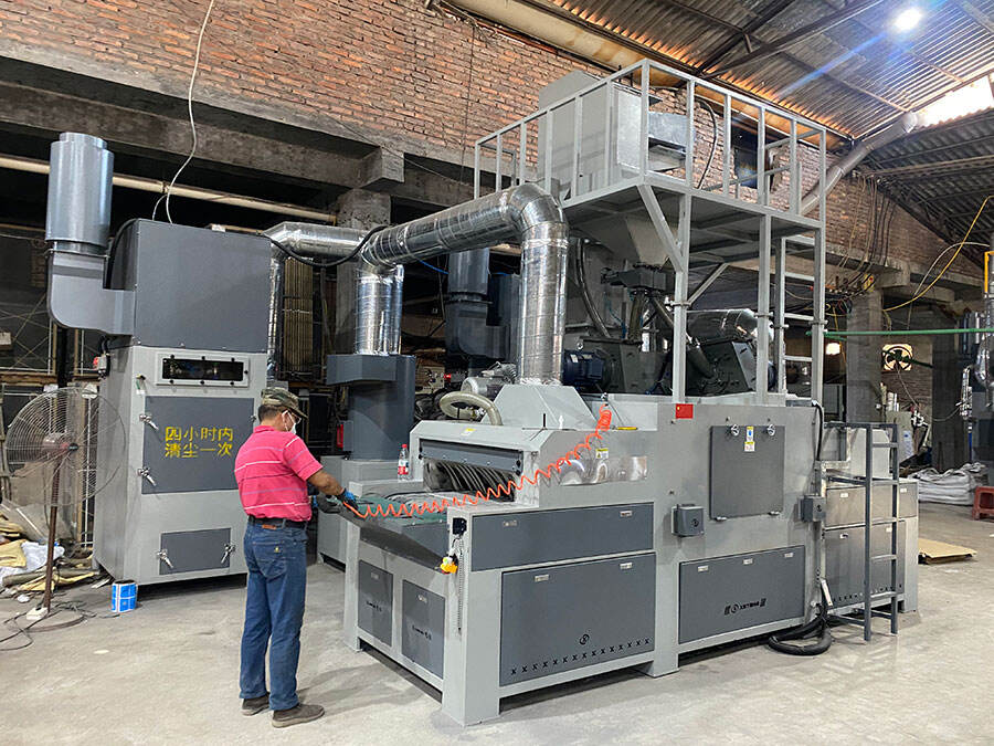 鑫百通品牌通过式抛丸机设备