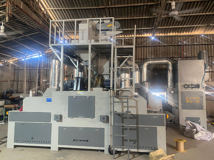 鑫百通品牌通过式抛丸机设备