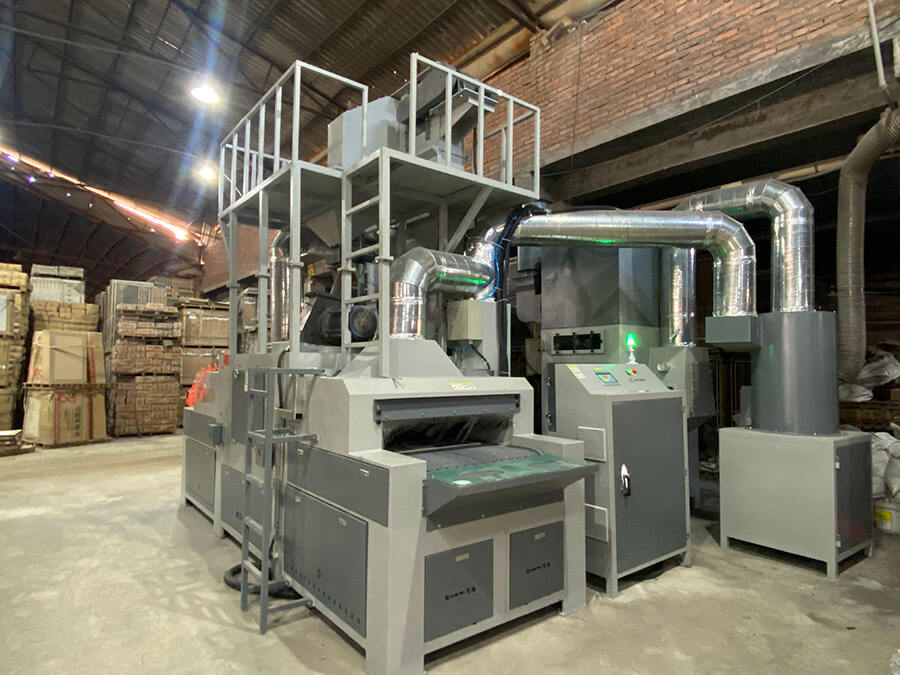 鑫百通品牌通过式抛丸机设备