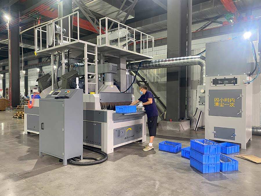  鑫百通品牌通过式抛丸机设备